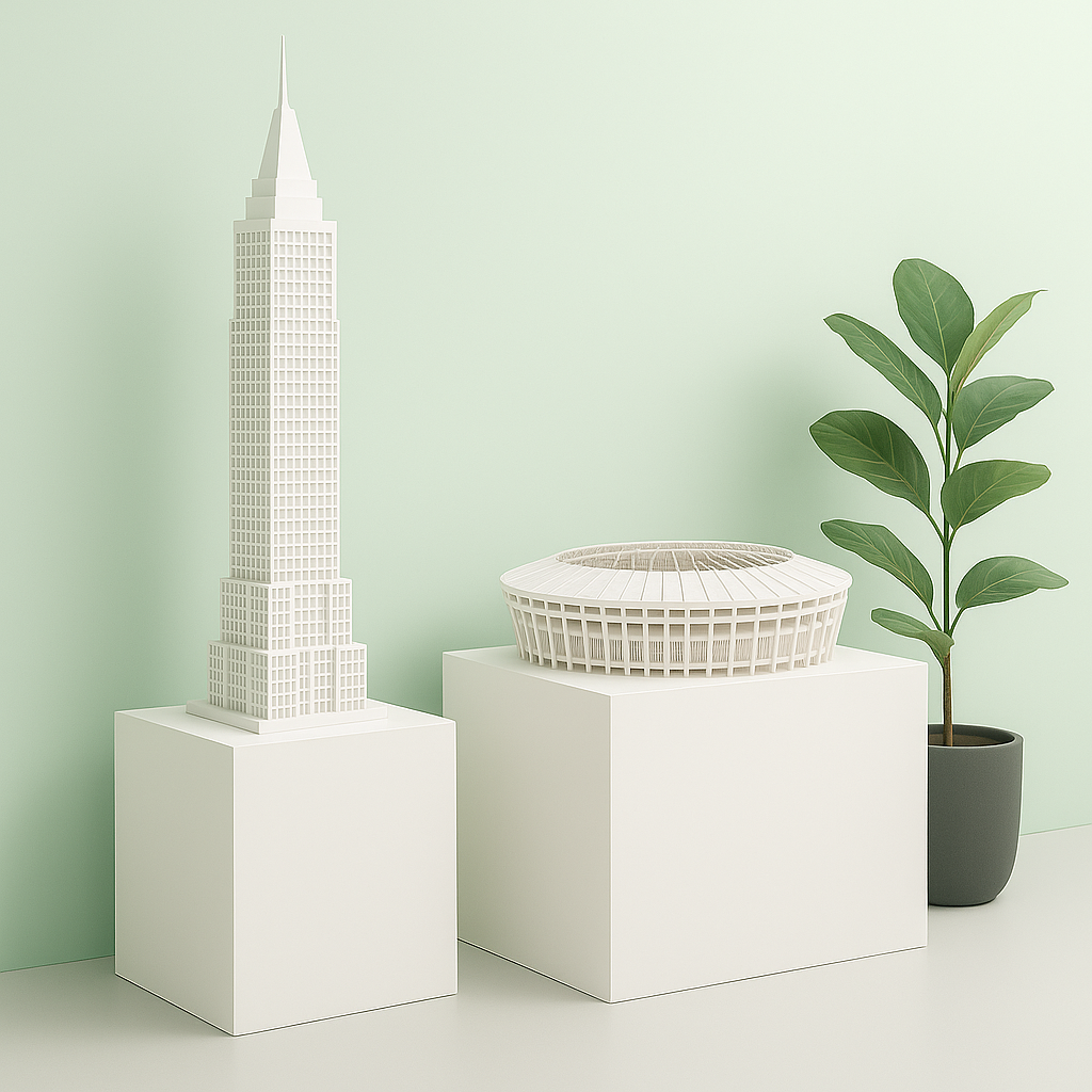 Большие макеты для выставки